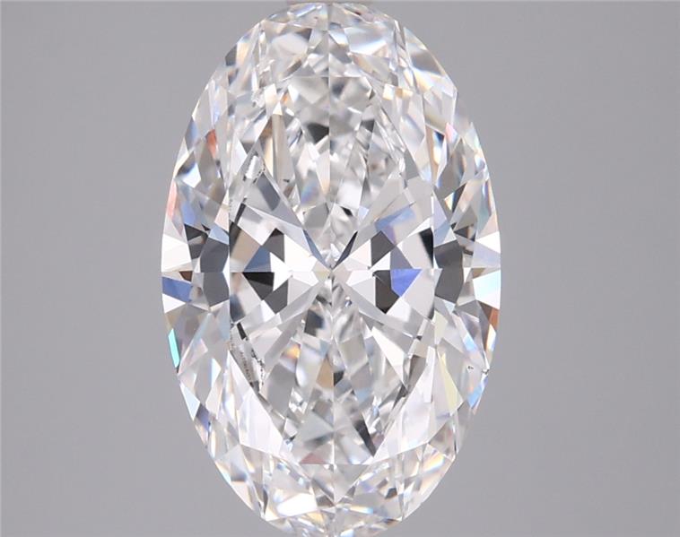 3.05 ct. oval Lab Grown Diamond front image