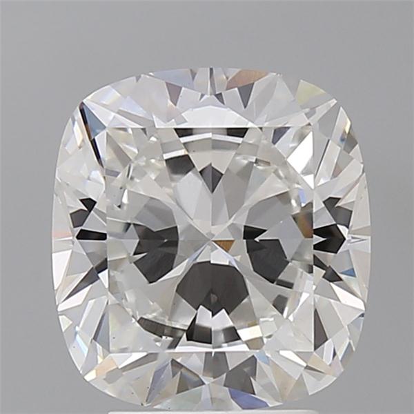 3.57 ct. cushion Lab Grown Diamond front image