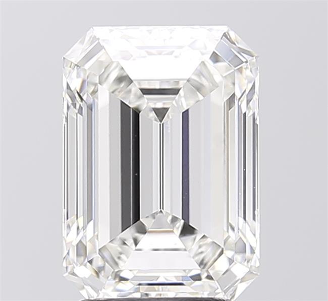 3.09 carat f VVS2 EX Cut IGI emerald diamond