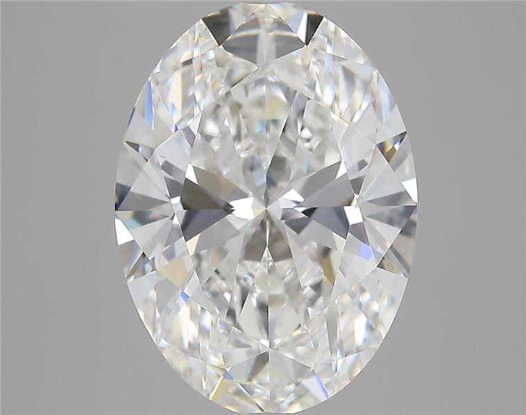 6.02 ct. oval Lab Grown Diamond front image