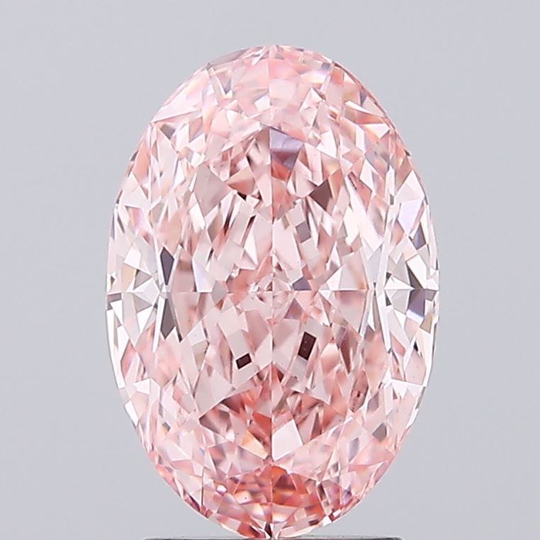 2.71 ct. oval Lab Grown Diamond front image