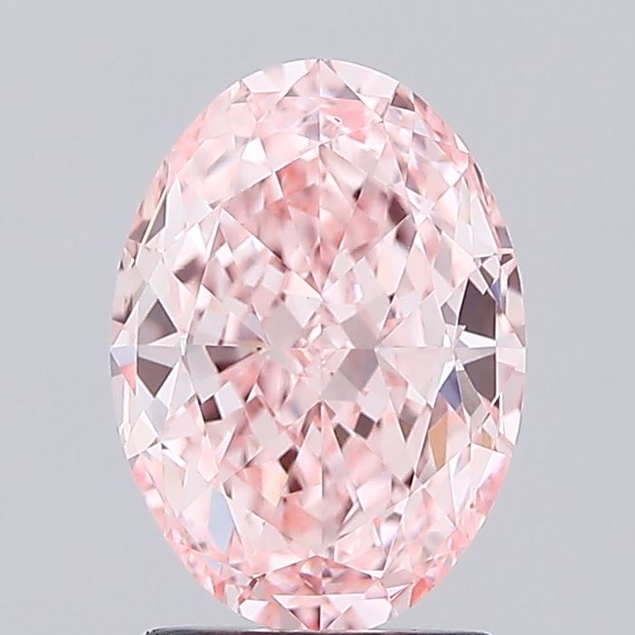 2.06 ct. oval Lab Grown Diamond front image