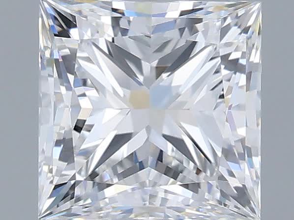 1.45 ct. princess Lab Grown Diamond front image