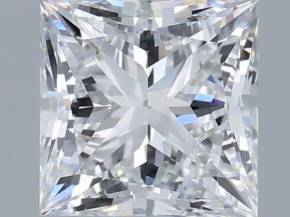 1.44 ct. princess Lab Grown Diamond front image