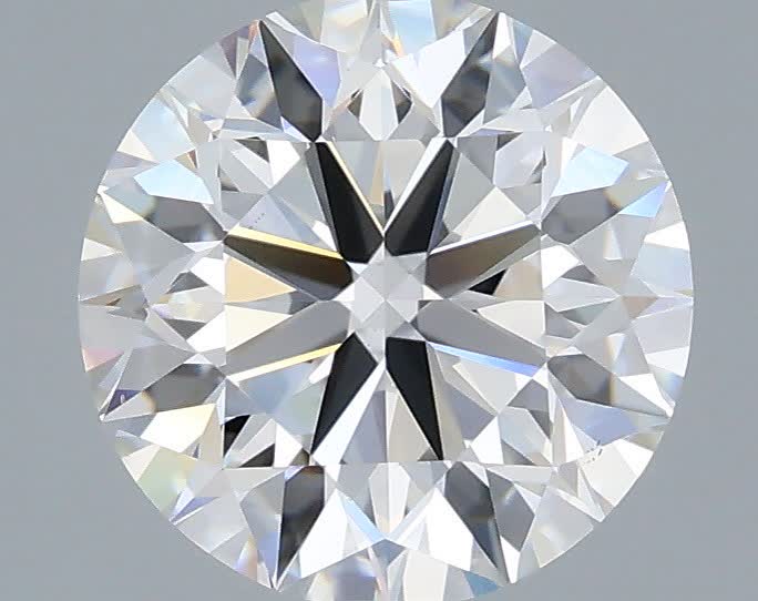 2.02 carat e VS2 EX Cut IGI round diamond