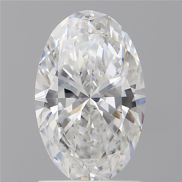 1.52 ct. oval Lab Grown Diamond front image