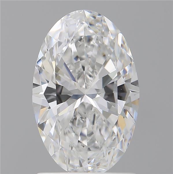 1.53 ct. oval Lab Grown Diamond front image