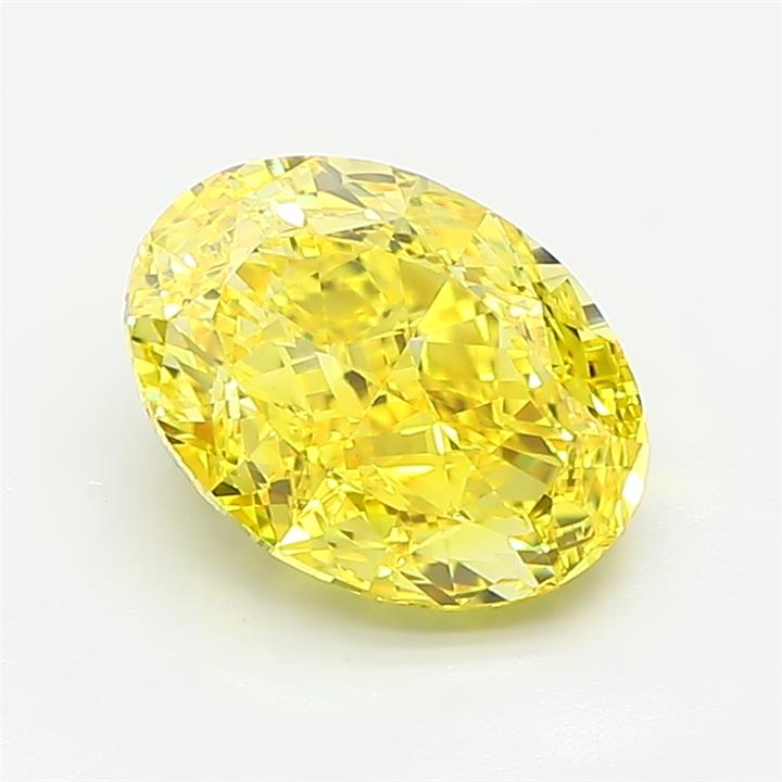 2.13 ct. oval Lab Grown Diamond front image