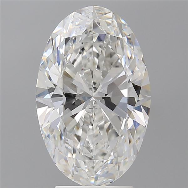4.02 ct. oval Lab Grown Diamond front image