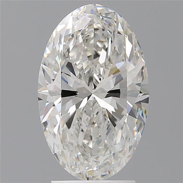 3.03 ct. oval Lab Grown Diamond front image