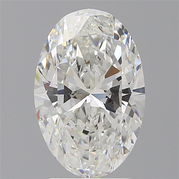 2.55 ct. oval Lab Grown Diamond front image