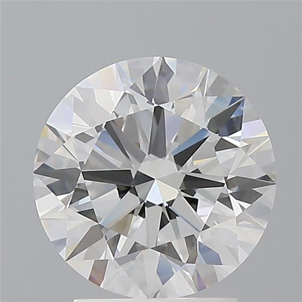 2.60 ct. round Lab Grown Diamond front image