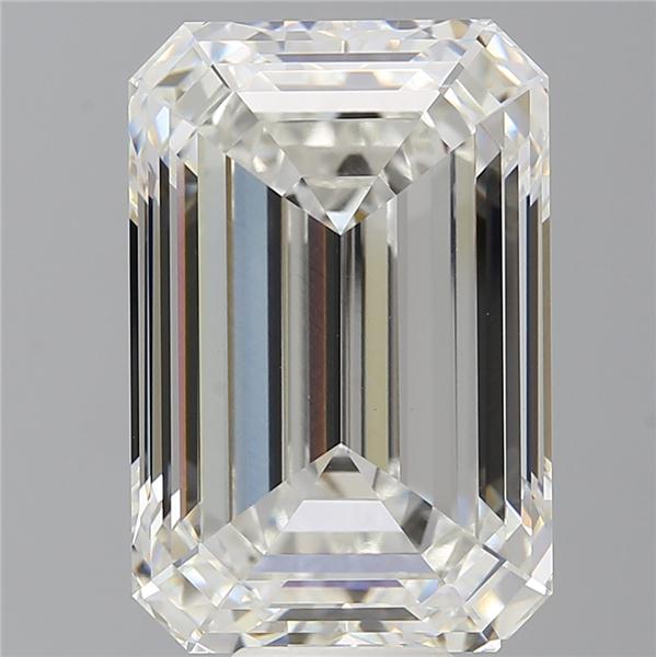 12.55 ct. emerald Lab Grown Diamond front image