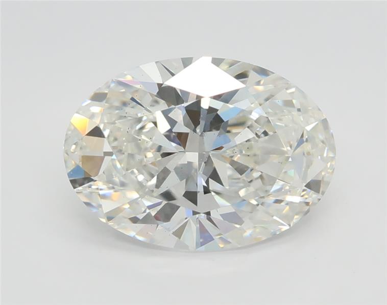 2.01 ct. oval Lab Grown Diamond front image