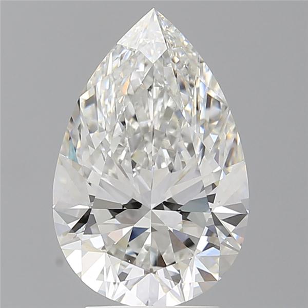 3.53 ct. pear Lab Grown Diamond front image
