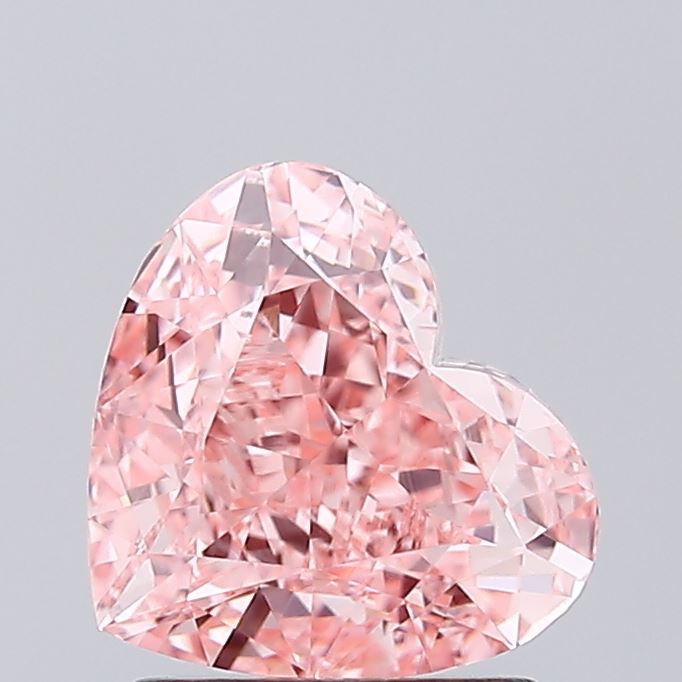 1.55 ct. heart Lab Grown Diamond front image