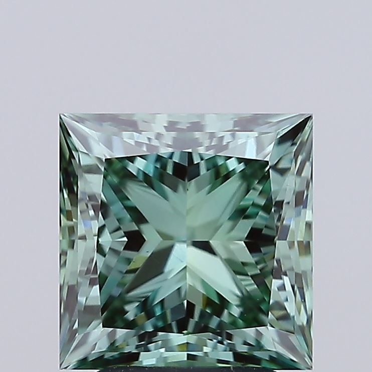 3.01 ct. princess Lab Grown Diamond front image