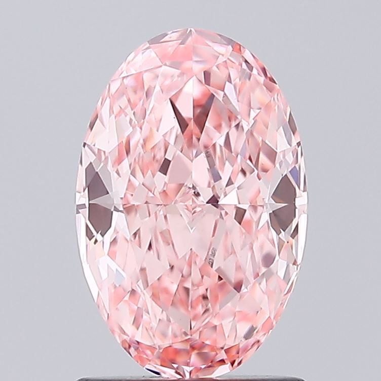 1.37 ct. oval Lab Grown Diamond front image
