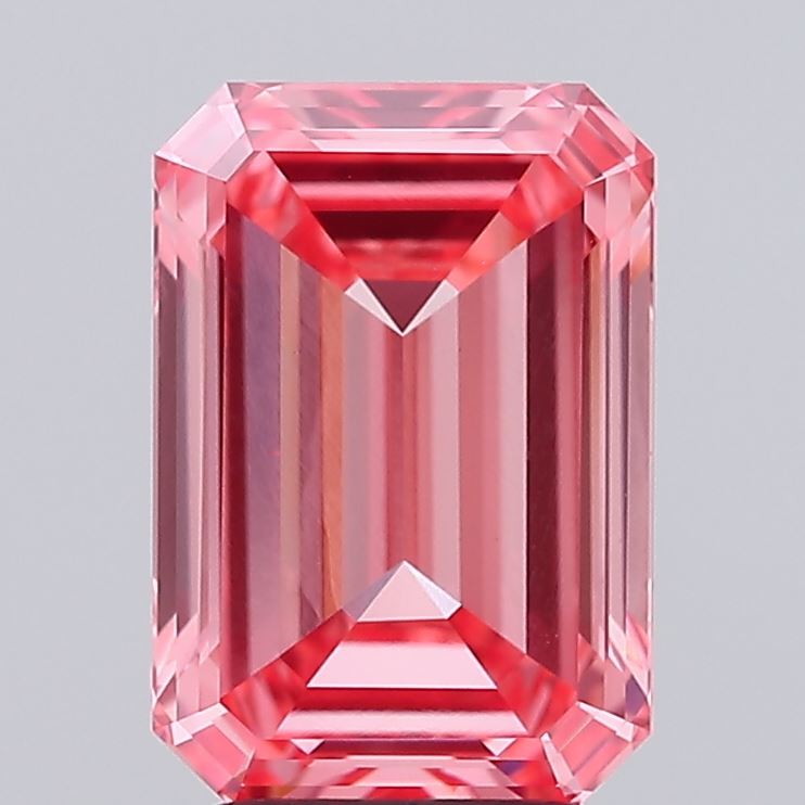 3.02 ct. emerald Lab Grown Diamond front image