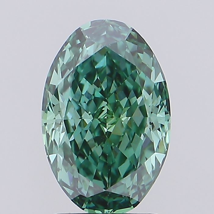 2.02 ct. oval Lab Grown Diamond front image
