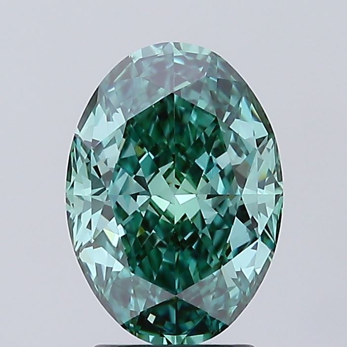 2.56 ct. oval Lab Grown Diamond front image