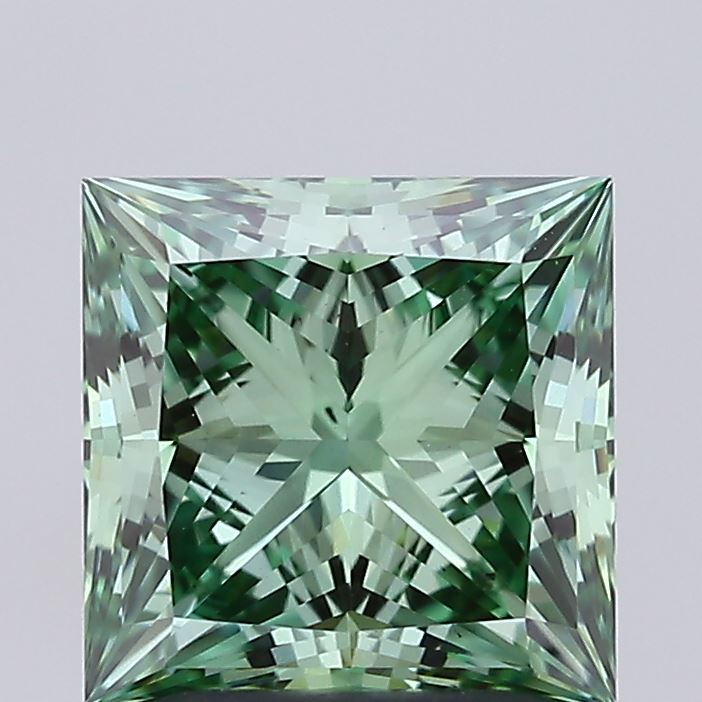 2.01 ct. princess Lab Grown Diamond front image