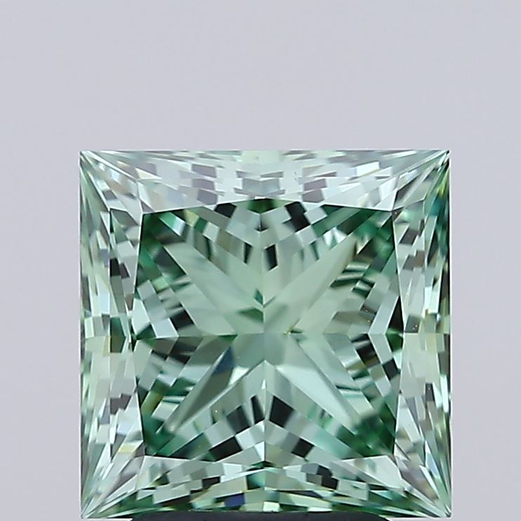 3.06 ct. princess Lab Grown Diamond front image