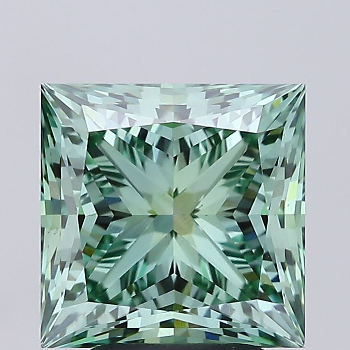 4.04 ct. princess Lab Grown Diamond front image