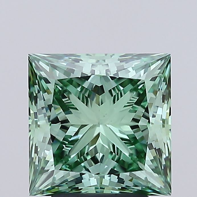 3.10 ct. princess Lab Grown Diamond front image