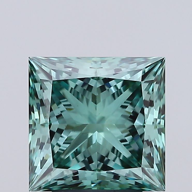 3.04 ct. princess Lab Grown Diamond front image