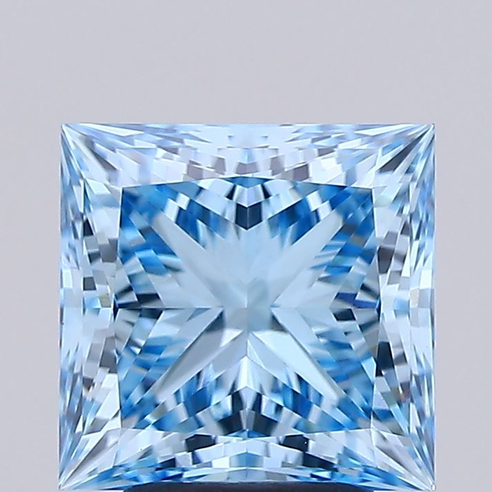 3.02 ct. princess Lab Grown Diamond front image