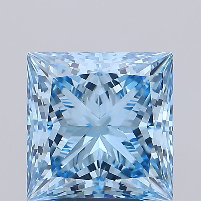 4.03 ct. princess Lab Grown Diamond front image