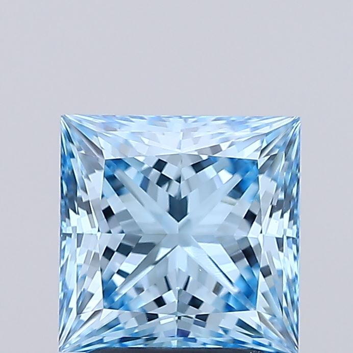 2.10 ct. princess Lab Grown Diamond front image