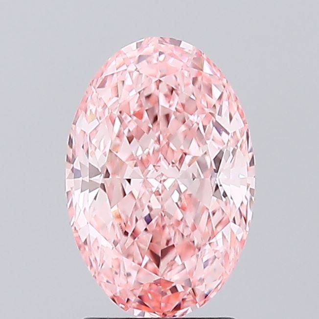 2.10 ct. oval Lab Grown Diamond front image