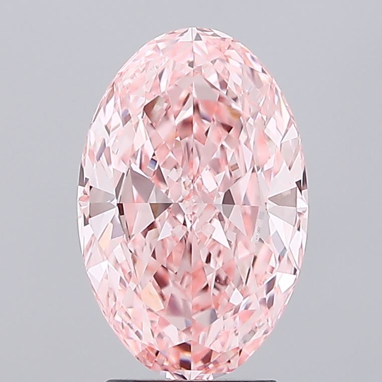 3.14 ct. oval Lab Grown Diamond front image