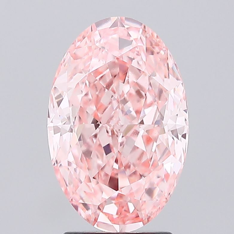 3.01 ct. oval Lab Grown Diamond front image