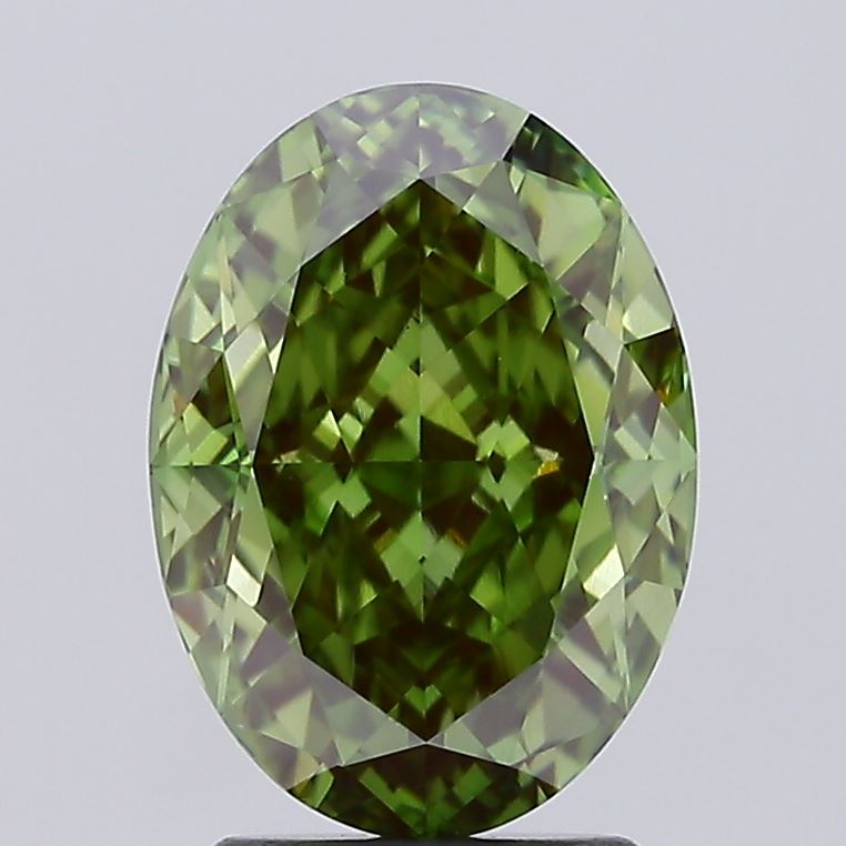 3.19 ct. oval Lab Grown Diamond front image