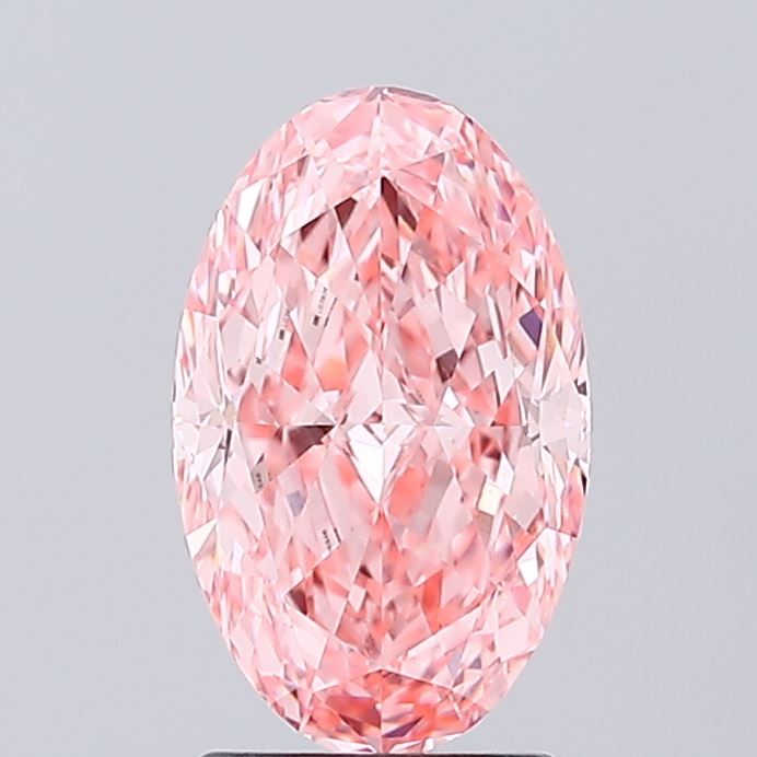 2.02 ct. oval Lab Grown Diamond front image