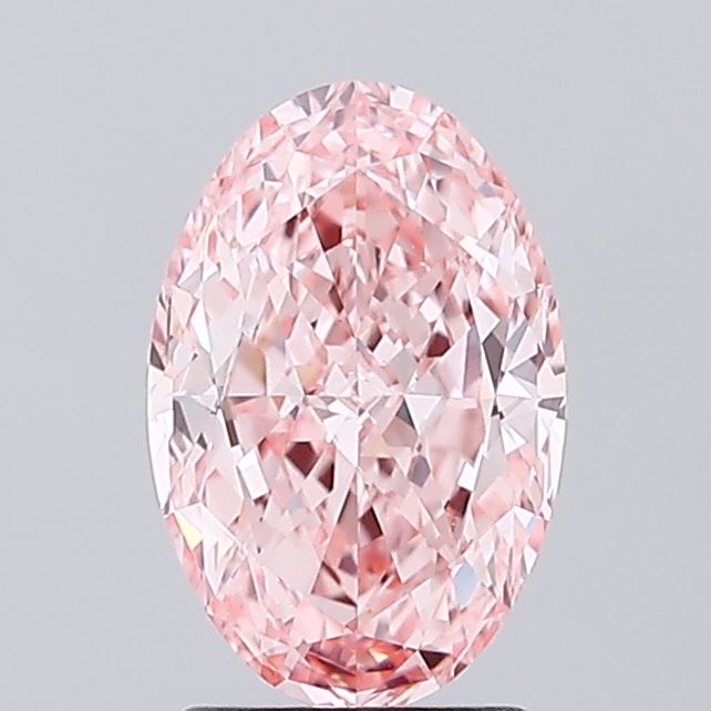 2.01 ct. oval Lab Grown Diamond front image