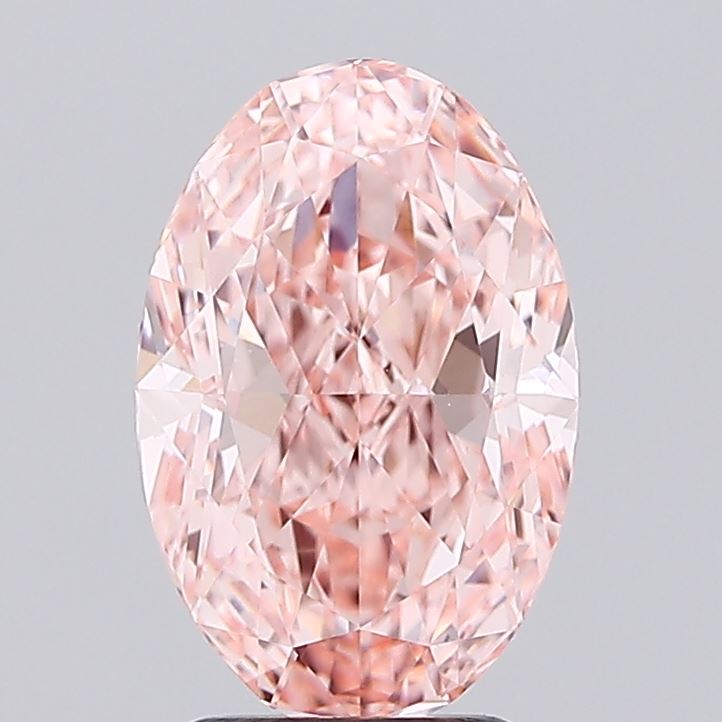 2.74 ct. oval Lab Grown Diamond front image