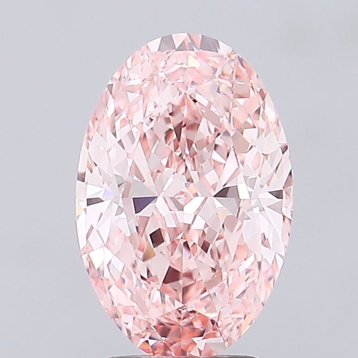 3.01 ct. oval Lab Grown Diamond front image