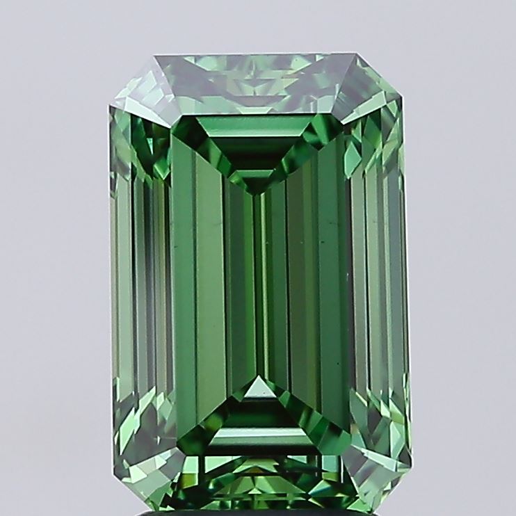 3.01 ct. emerald Lab Grown Diamond front image
