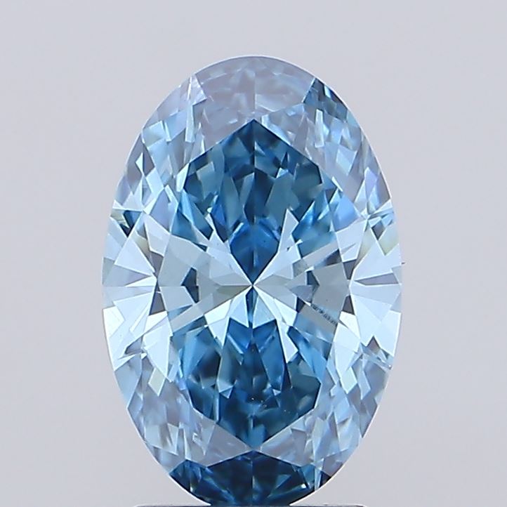 2.02 ct. oval Lab Grown Diamond front image