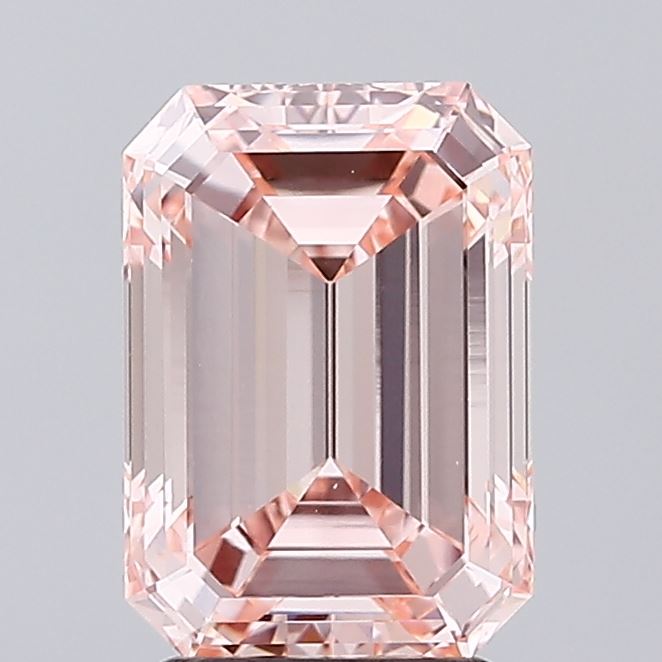 3.01 ct. emerald Lab Grown Diamond front image