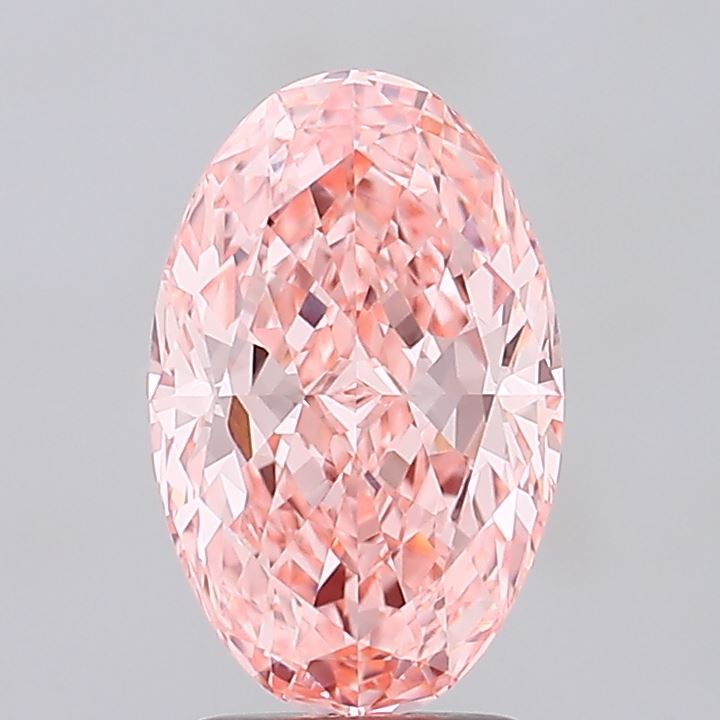 3.02 ct. oval Lab Grown Diamond front image