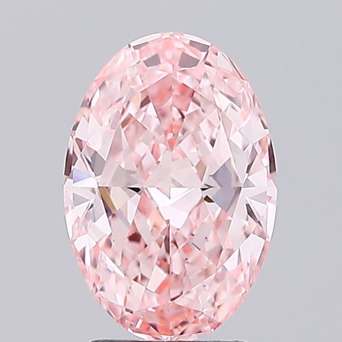 3.01 ct. oval Lab Grown Diamond front image