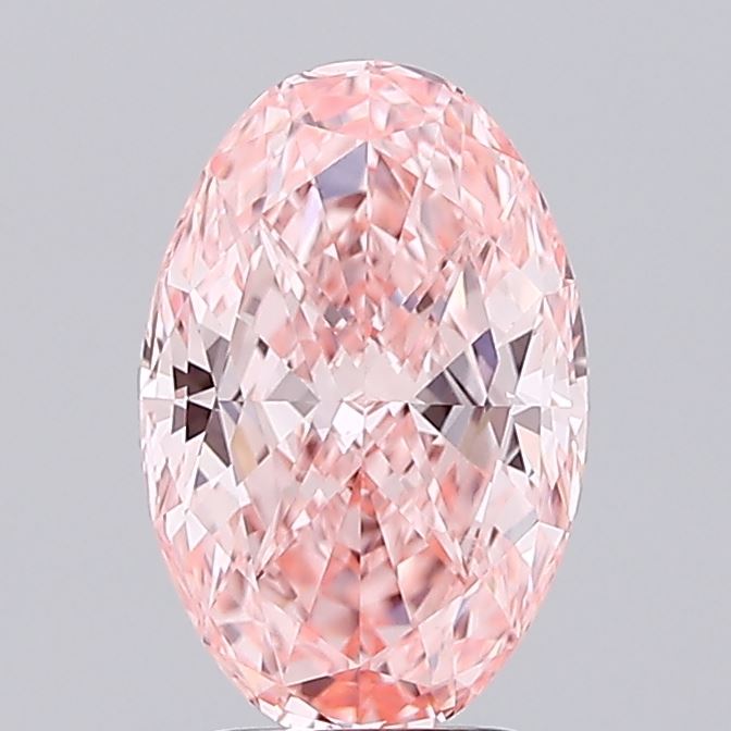 3.06 ct. oval Lab Grown Diamond front image