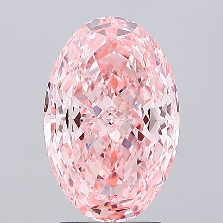 3.01 ct. oval Lab Grown Diamond front image