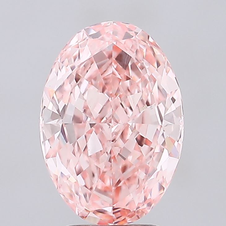 3.05 ct. oval Lab Grown Diamond front image