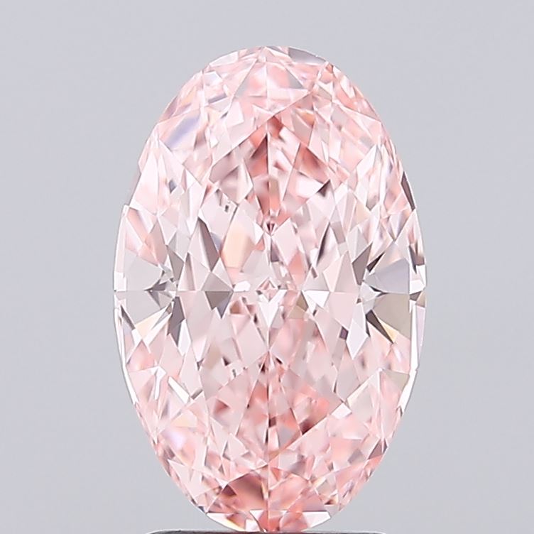2.63 ct. oval Lab Grown Diamond front image